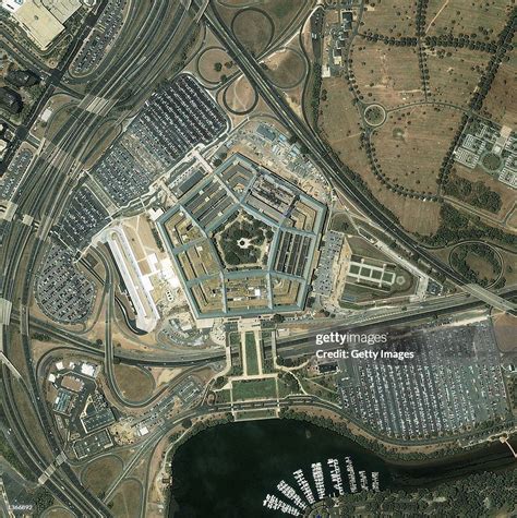 A Satellite Image Of The Pentagon Reconstruction Was Taken August 5
