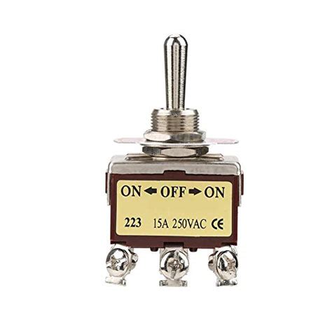 Momentary Toggle Switch 15a 250v Ac On Off On 3 Position Momentary