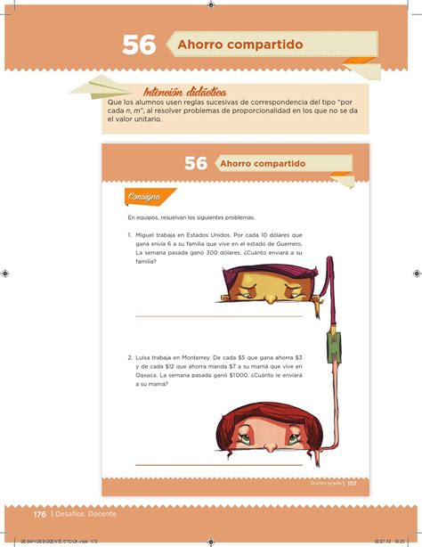 See more of libro de matematicas 6 grado contestado pagina 104 ala 110 on facebook. Desafíos. Docente. 5° Primaria by Escuelas de Tiempo ...