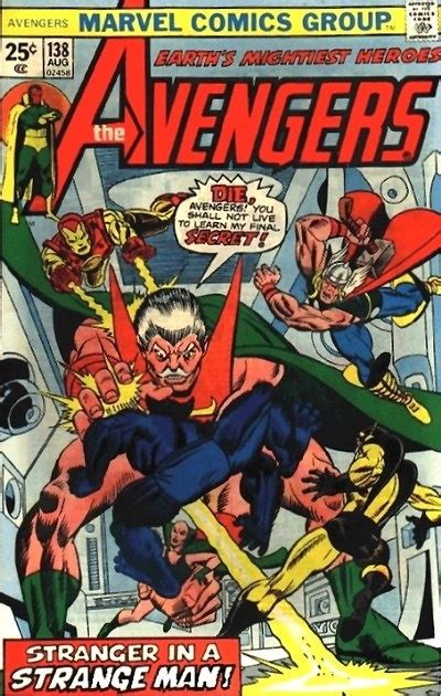 Avengers 138 By Gil Kane Mike Esposito Comics Avengers Comics