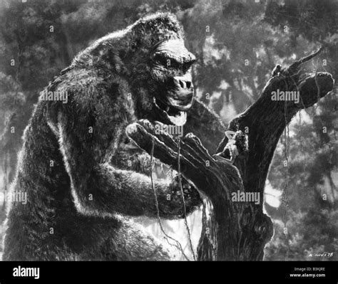 King Kong 1933 Rko Film Classic With Fay Wray Stock Photo Alamy