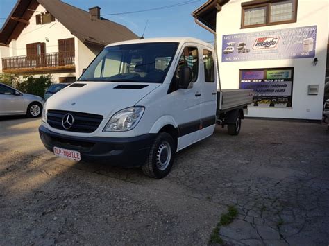 Mercedes Sprinter 316 Cdi Maxi Klima Tempomat Dupla Kabina Sa 6 Sjed