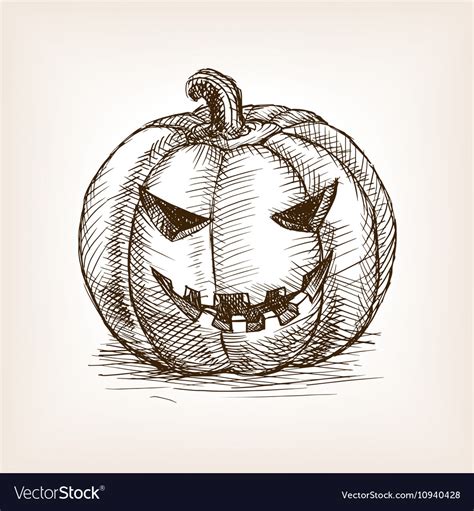 Evil Jack O Lantern Drawing Butterflyartdrawingpattern