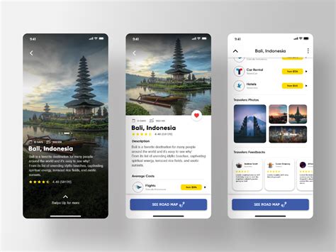 User Interface Design Travel Guide Exploration By Bagus Ramanda On