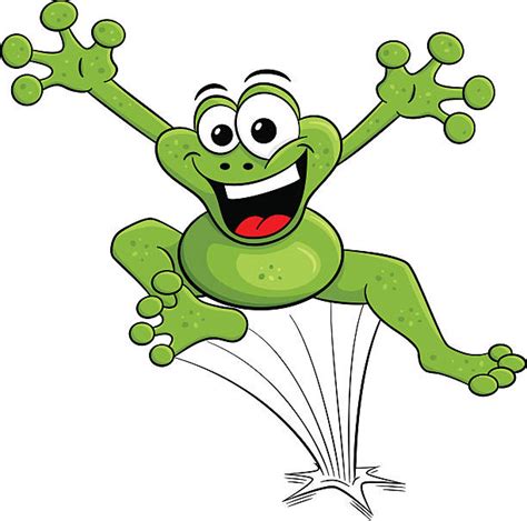 Jumping Frog Clipart