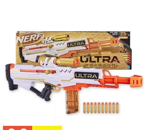 Nerf Ultra Pharaoh Blaster With Premium Gold Accents And 10 Specialgold