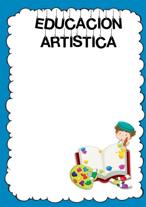 An Image Of A Book With The Words Education Artistica In Spanish And
