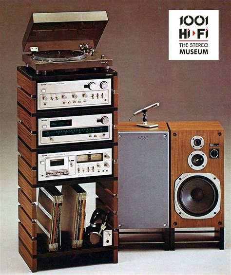 Sony Hi Fi Stereo System 1977 In 2021 Turntable Vintage Hifi