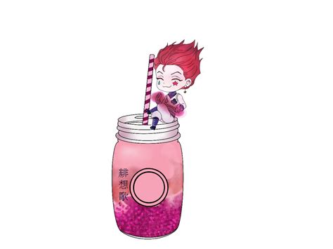 Chibi Anime Inspired Drink Design Etsy