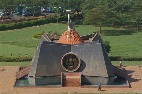 Kenya Nyayo Monument In Uhuru Park Nairobi Kenya
