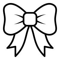 Cheer Bow Vector at Vectorified.com | Collection of Cheer Bow Vector free for personal use