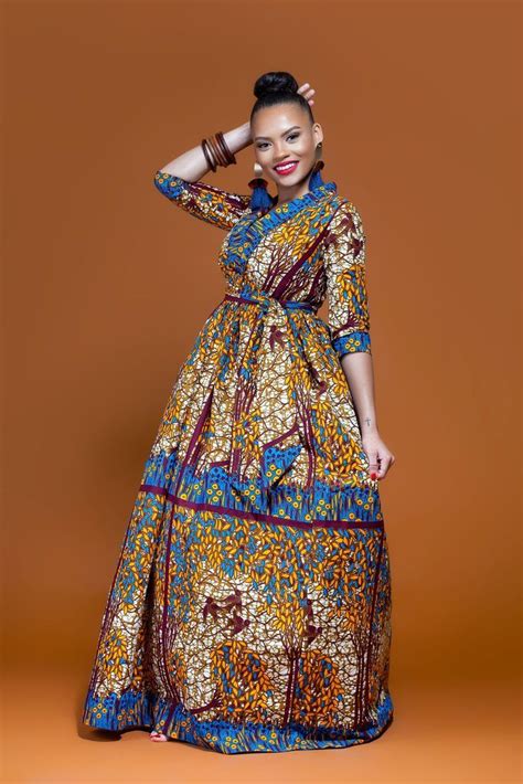 A Stunning Example Of Handmade African Fashion The Togo Maxi Dress Is