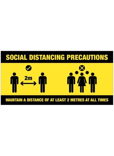 Social Distancing Precautions Group Pictogram