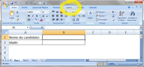 Utilizando a Validação de Dados no MS Excel Dicas de Tecnologia com