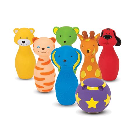 Melissa And Doug Indoor Bowling Friends Preschool Playset Countrymax