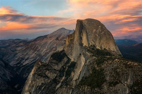 Yosemite Half Dome Sunset From Glacier Point Oc 1920x1281 Ift