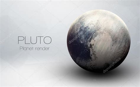 Pluto High Resolution 3d Images Presents Planets Of The Solar System