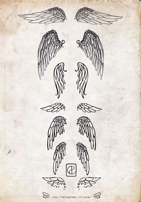 Pictures Of Small Angel Wing Tattoos Cool Tattoos Wing Tattoo