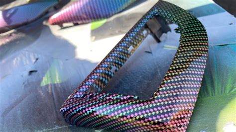 Iridescent Carbon Fibre Hydro Dip Youtube