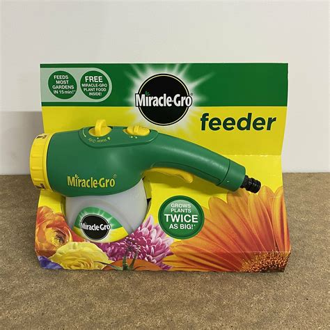 We do not recommend that weedkillers be applied using a hose end feeder. Miracle-Gro Feeder with FREE plant food