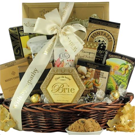 Shop bereavement, condolence, sympathy, grief, funeral & memorial gifts for sale online. Sympathy Gift Baskets - In Loving Memory Sympathy Gift ...