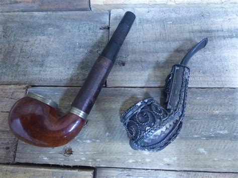Sold Price 2 Antique Smoking Pipes March 2 0120 100 Pm Edt