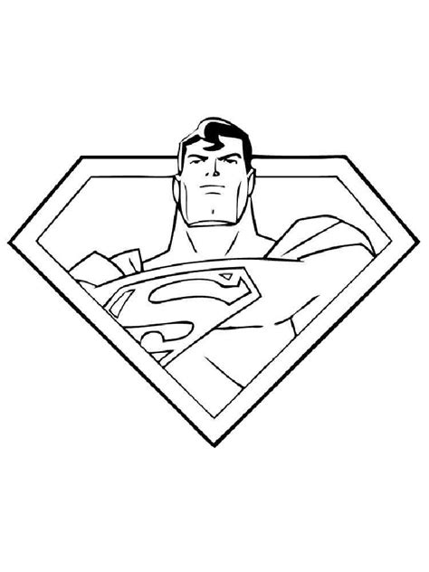 Superman Logo coloring pages. Free Printable Superman Logo coloring pages.
