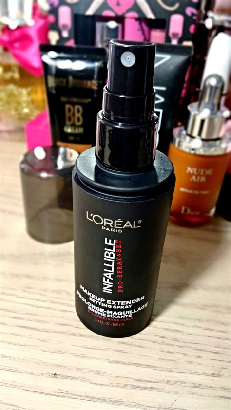 100 x 200 x 30 = rp 210.000. L'Oreal Infallible Pro Spray & Set Review | Fancieland
