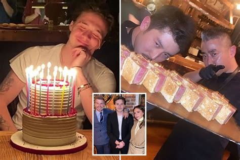 Inside Brooklyn Beckhams Epic 21st Birthday Meal With £140 Wagyu Steak Sandwiches Caviar