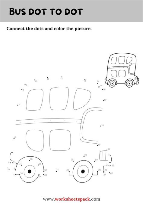 Free Transport Vehicles Dot To Dot Printable Printable And Online
