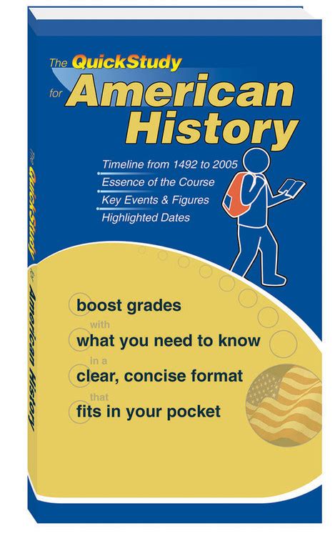 Quickstudy For American History Study Book 9781423202585