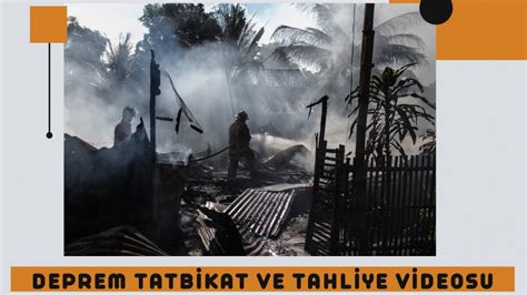 Deprem Tatbikat Ve Tahliye Videosu Feyzullah Turgay Ciner Ortaokulu