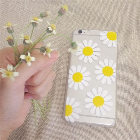 Hand Made Daisy Iphone Case By Me Margaritas