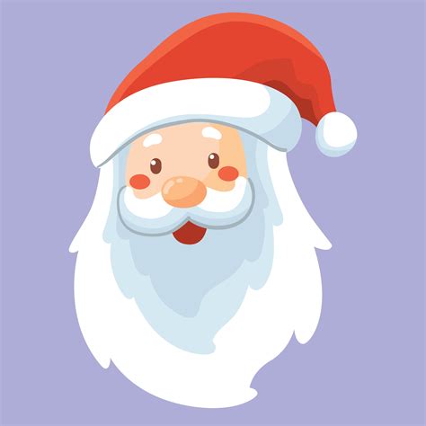7 Best Santa Claus Face Template Printable