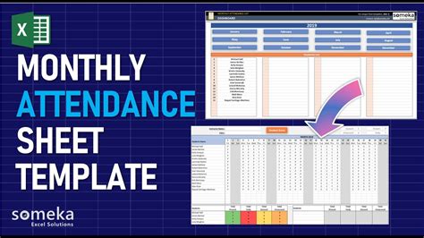 Attendance Sheet In Excel Calculate Attendance Percentage Of Your