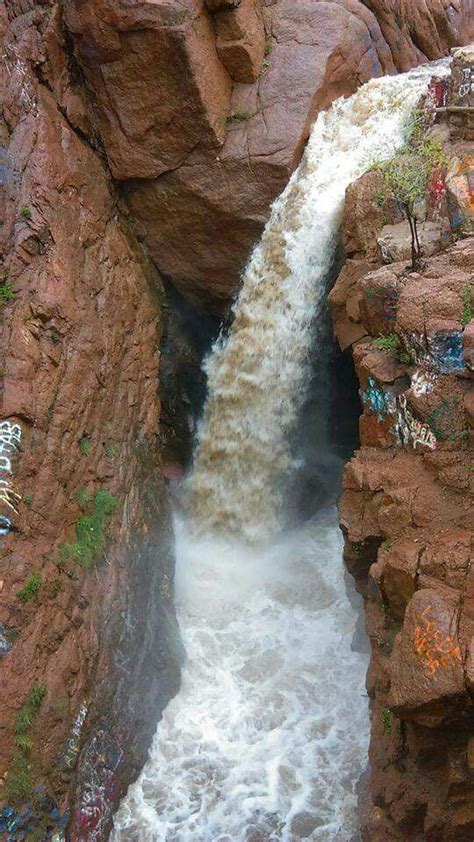 Manitou Springs Rainbow Falls Places To Travel Waterfall