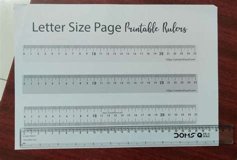 6 12 Inch Ruler Actual Size Printable Ruler Lettering Free Printable