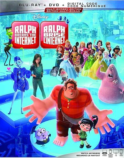 Ralph Breaks The Internet Blu Ray Dvd Digital Hd Uk