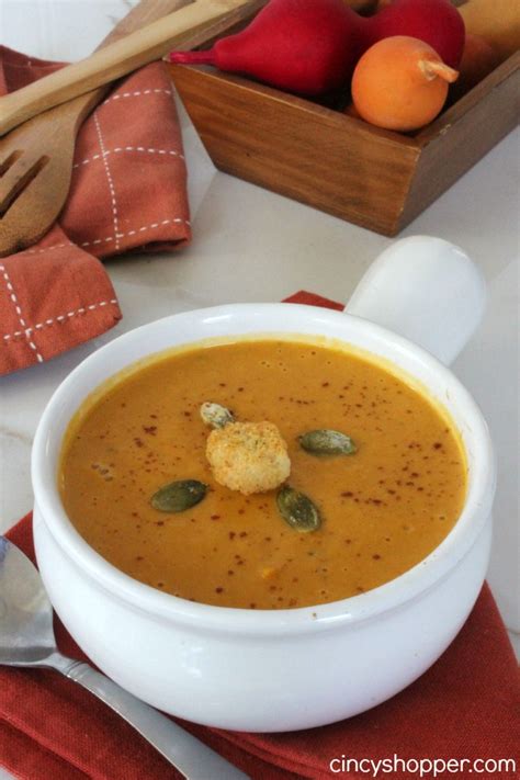 Copycat Panera Autumn Squash Soup Recipe - CincyShopper