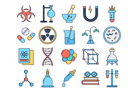 Science Vector Free Icon Set