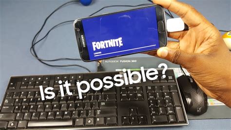 Can You Play Fortnite For Android With A Keyboard And Mouse Youtube