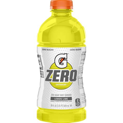 Gatorade G Zero Sugar Lemon Lime Thirst Quencher Sports Drink Oz Bottle Walmart Business