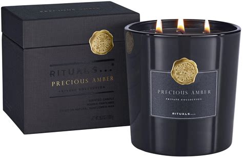 rituals precious amber scented candle xl