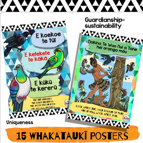Whakatauki Posters Bundle The Te Reo M Ori Classroom