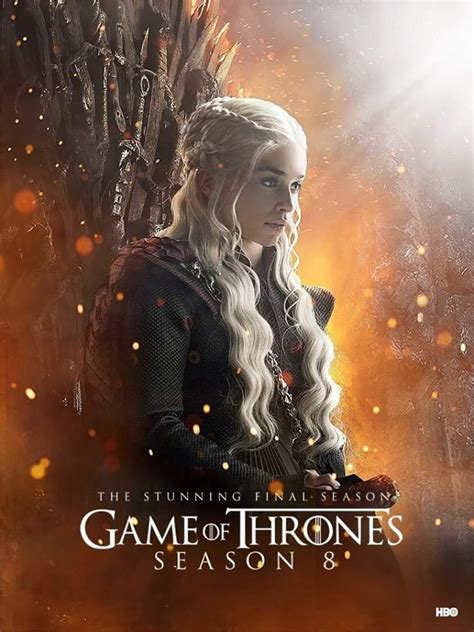 Got Game Of Thrones New Season 8 Poster Got Got8 Got7