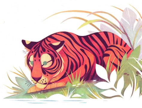 Tiger Illustration Photo Illustration Posca Art Tiger Art