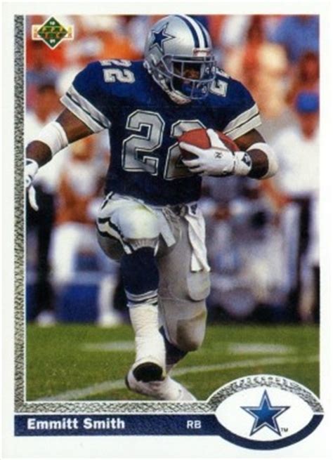 Maybe you would like to learn more about one of these? 1991 Upper Deck Emmitt Smith #172 Football Card Value Price Guide