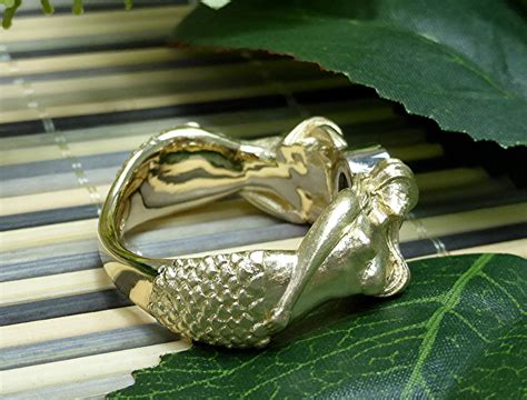 K Gold Mermaid Ring Limpid Jewelry