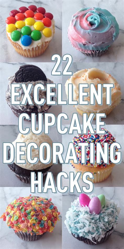 Hi i am rebekah from angel foods, the cake biz teacher. 22 Excellent Cupcake Decorating Hacks | Cupcake decorating ...