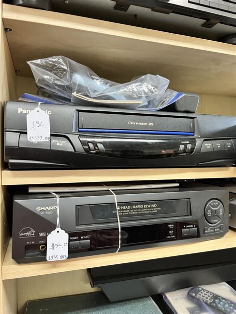 I think it’s crazy to charge more than $20 for a used VCR….I keep
